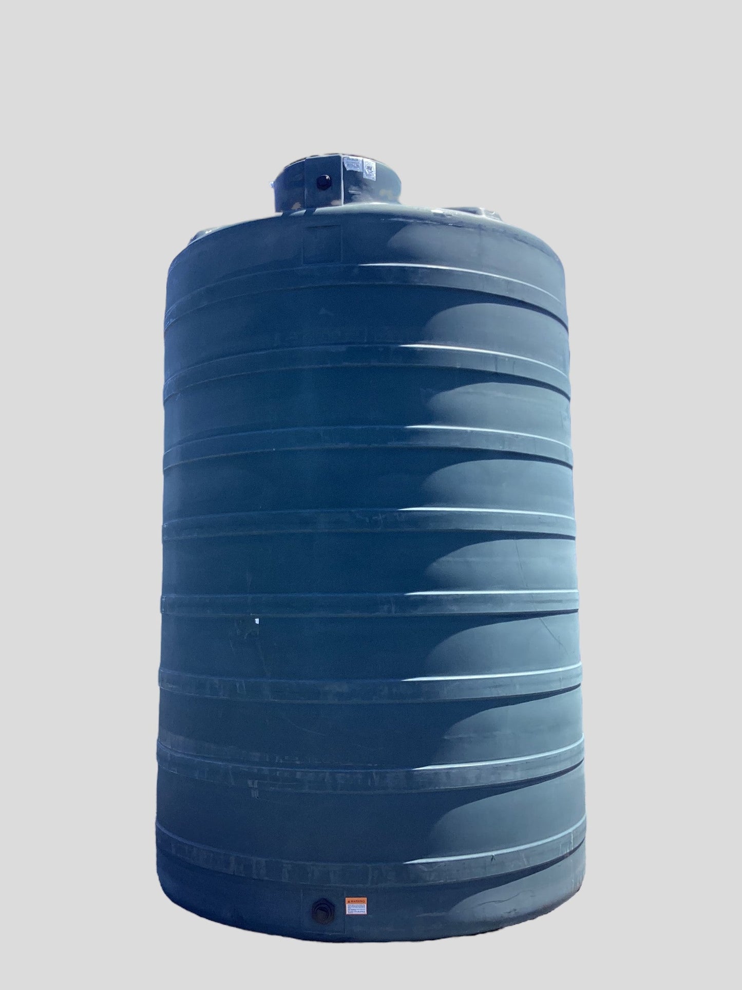 3,500 Gallon Vertical Water Storage Tank 96″D x 125″H