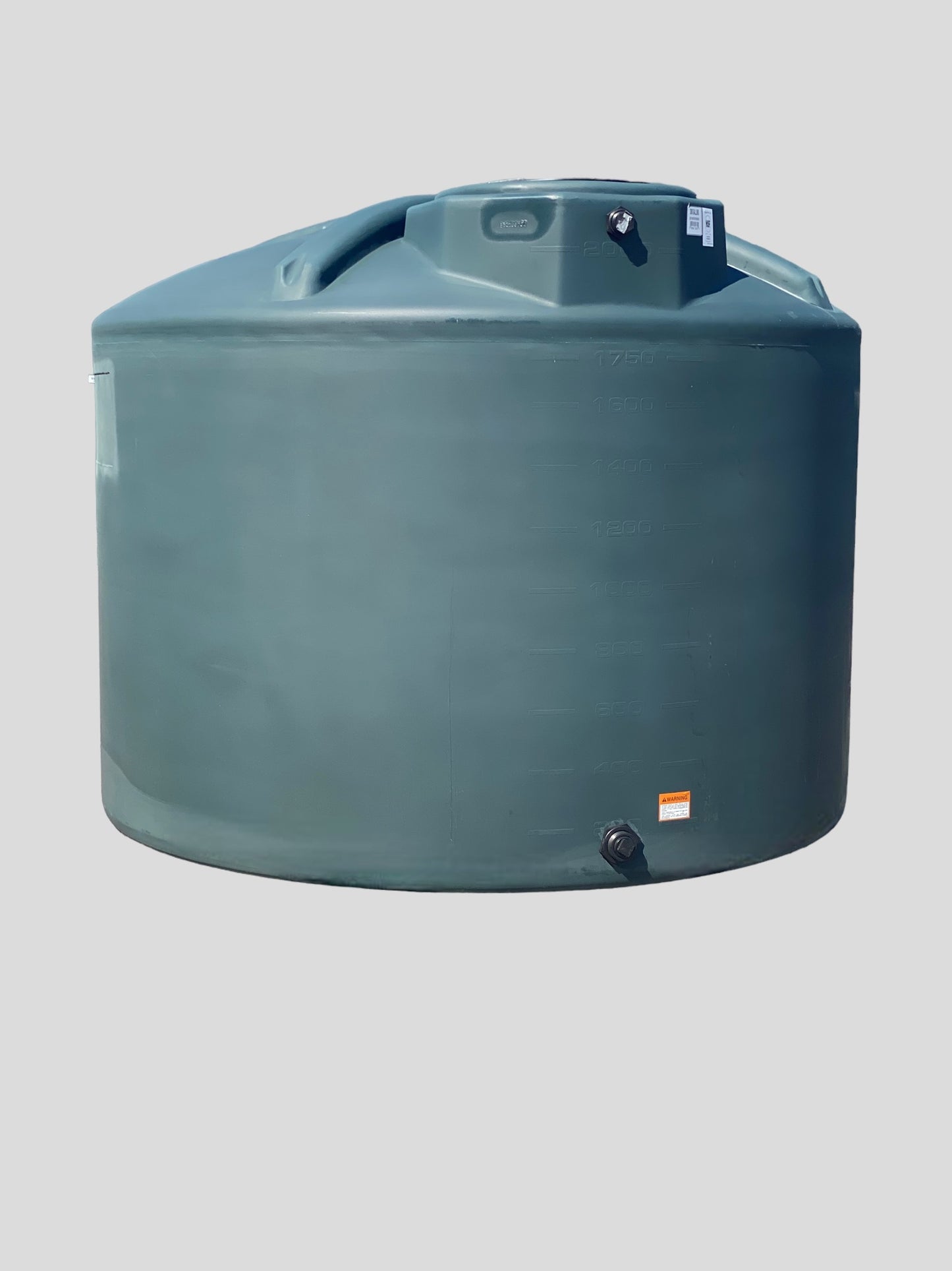2,000 Gallon Vertical (straight-wall) Water Storage Tank 96″D x 73″H- SR