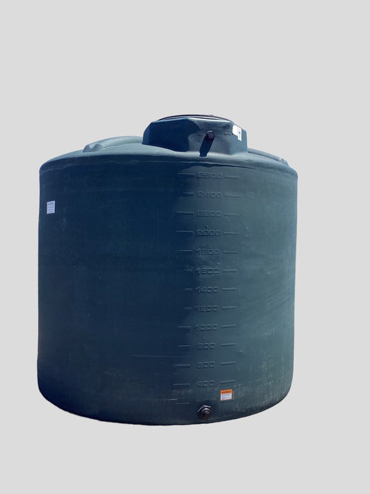 3,000 Gallon Vertical (Straight-Wall) Water Storage Tank 102″D x 97″H