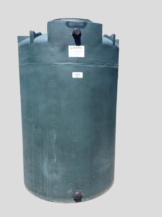 550 Gallon Vertical Water Storage Tank 48”D x 77”H