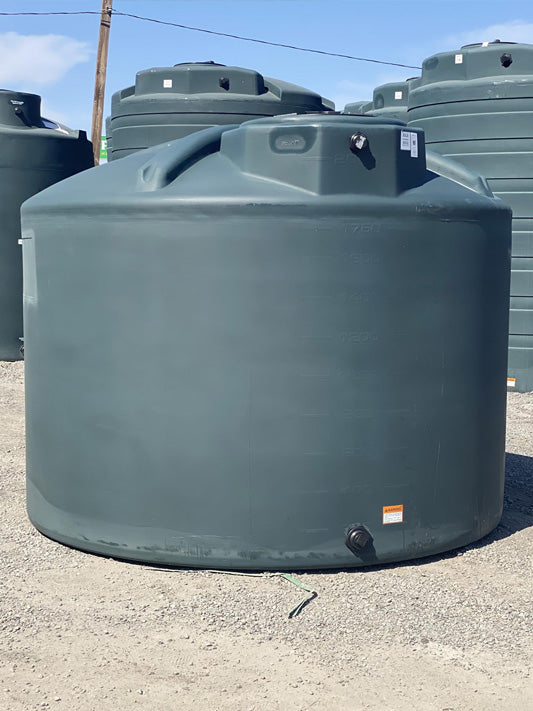 1,200 Gallon Vertical Water Storage Tank 86″D x 56.5″H- OK