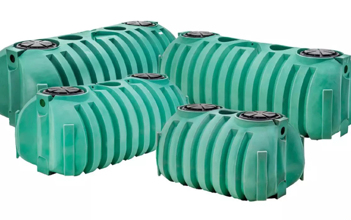 1000 Gallon Septic Tank – NexGen D2. Single Compartment. 60”D x 51”H x 127”L